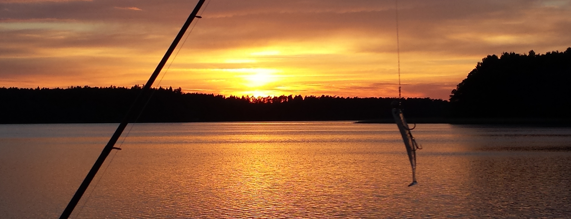 Die Müritz beim Angeln